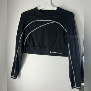 Puma BMW Motorsport Long Sleeve Top Crop Top